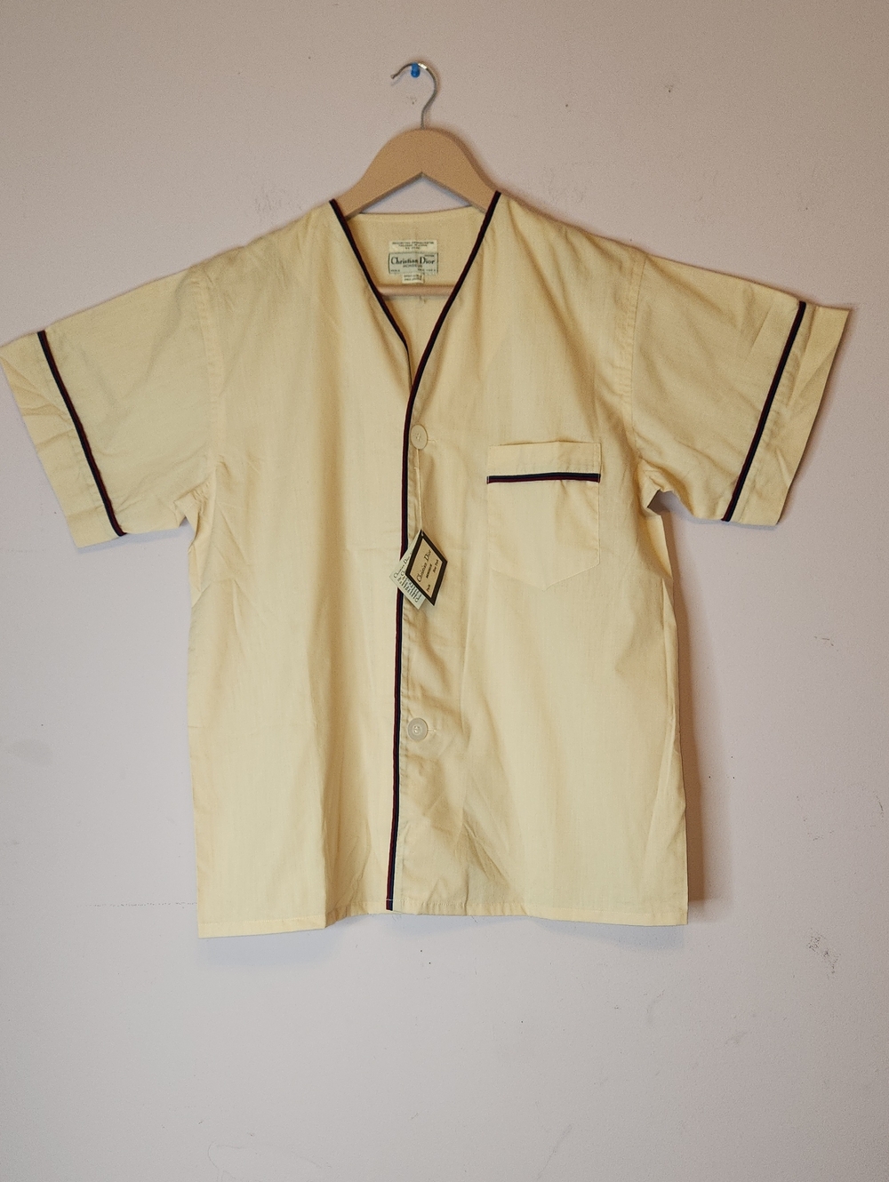 VTG CHRISTIAN DIOR Monsieur men’s Pajama Top, size M
